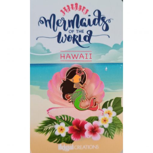 Mermaid of Hawaii on backing card